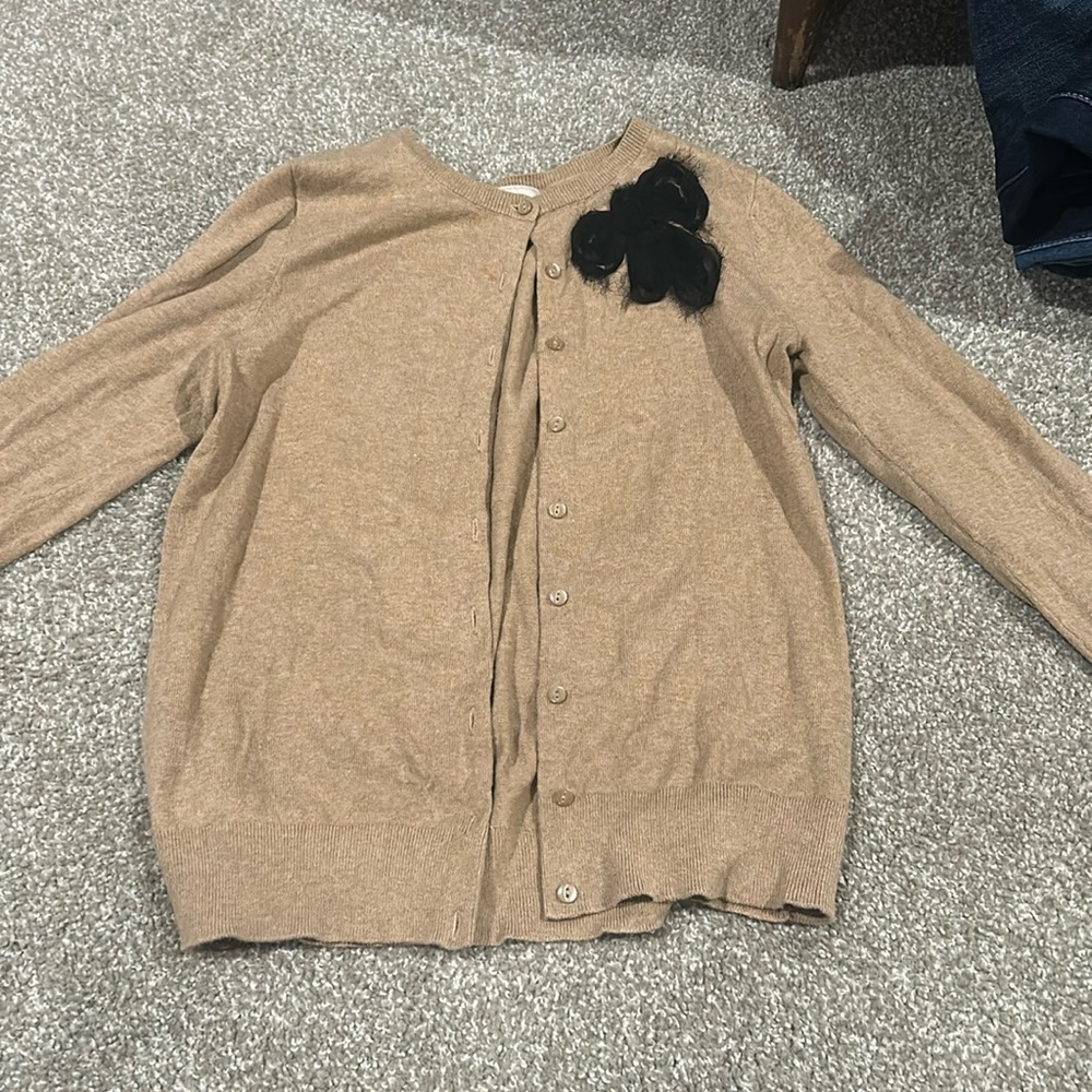 Size small Loft bow cardigan